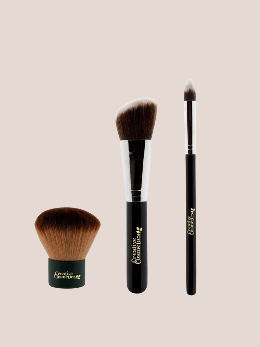 Set básico de brochas de maquillaje