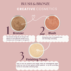Set de maquillaje Colorete y Bronce