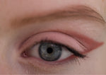 Eyeshadow Matte Dusty Pink voorbeeld open oog