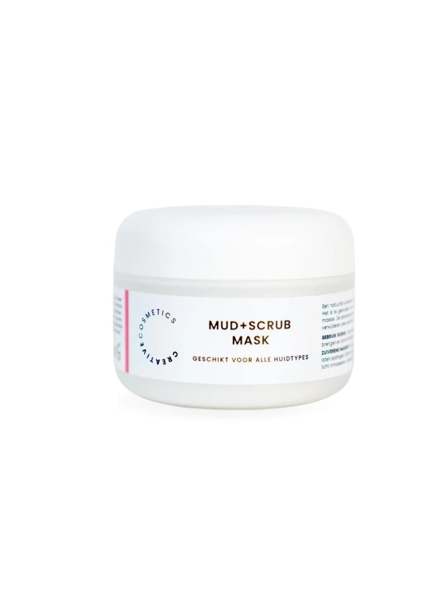 Mascarilla natural de barro y exfoliante